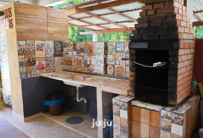 ユースホステル Recanto Pousada Ju&ju Com Piscina Compartilhada