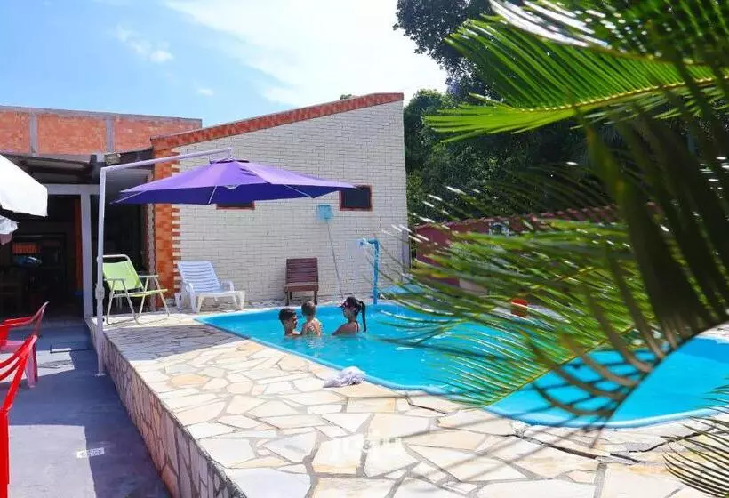 ユースホステル Recanto Pousada Ju&ju Com Piscina Compartilhada