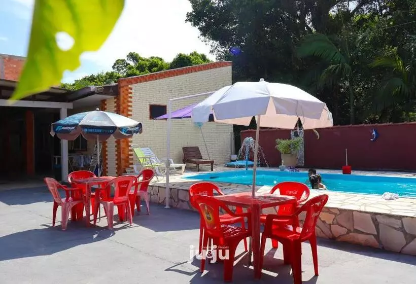 ユースホステル Recanto Pousada Ju&ju Com Piscina Compartilhada