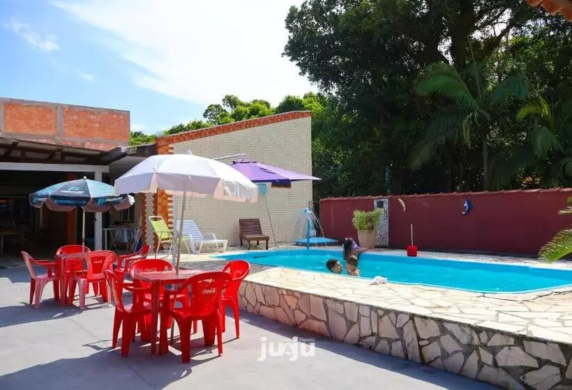 ユースホステル Recanto Pousada Ju&ju Com Piscina Compartilhada