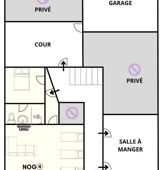 مبيت وإفطار Nogapatio   Maison D Hôtes   Bnb
