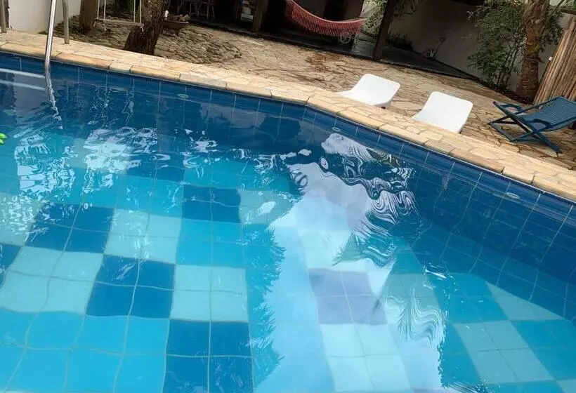 پانسیون Almas Gêmeas Quarto Casal