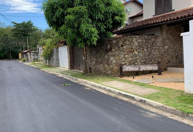 پانسیون Almas Gêmeas Quarto Casal