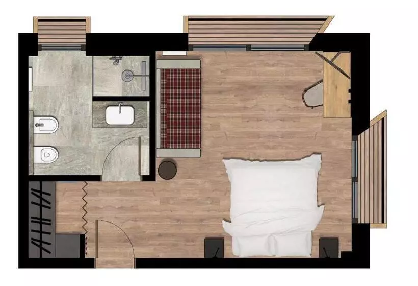 فندق Sant Orso  Mountain Lodge & Spa