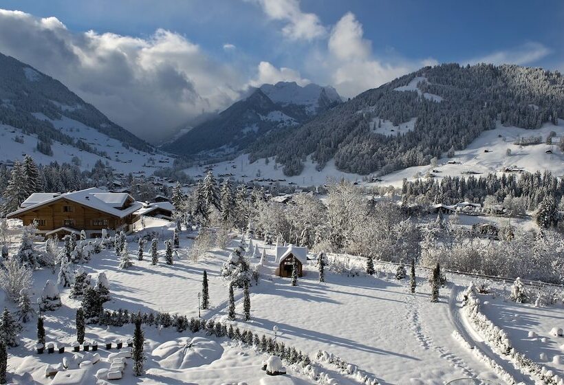 בית מלון כפרי The Alpina Gstaad