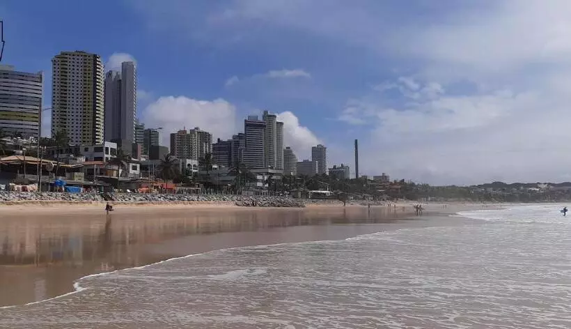 ホテル Natal Plaza Requinte, Conforto E Vista Para O Mar