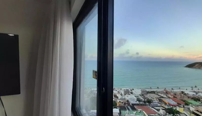 ホテル Natal Plaza Requinte, Conforto E Vista Para O Mar