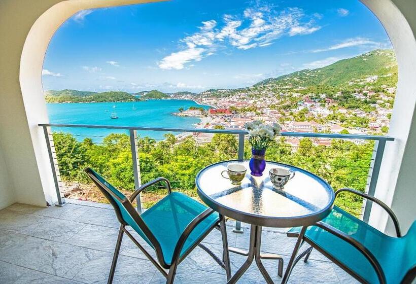 استراحتگاه Hilltop Villas At Bluebeard S Castle