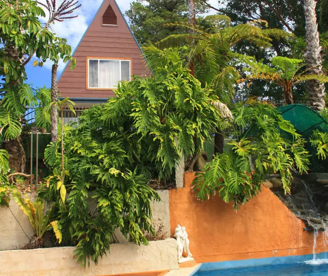 Aframe Chalets @ Mokutu