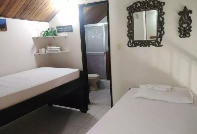 ペンション Hellen House Playa Habitación Familiar De Dos A 4 Pax