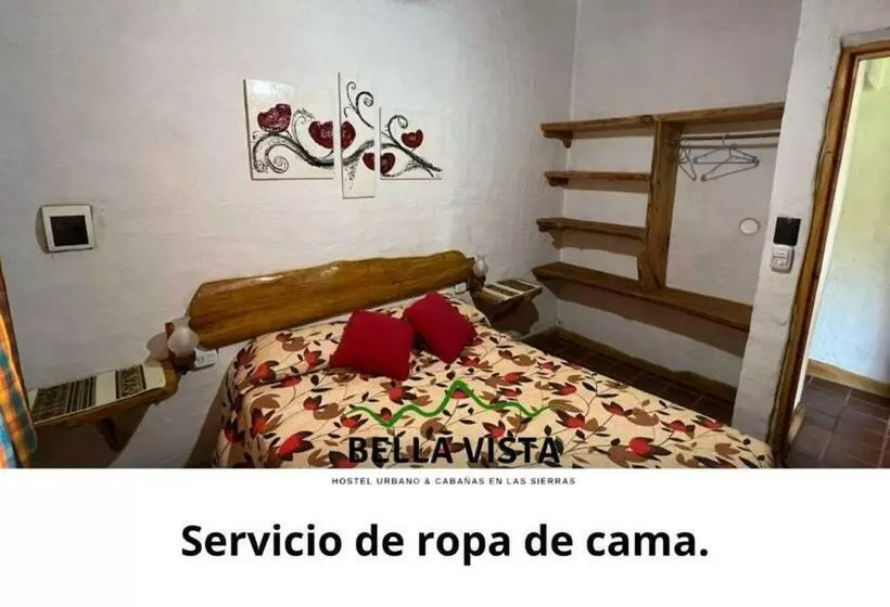 تختخواب و صبحانه Bella Vista Hostel En El Centro & Cabañas En La Montaña
