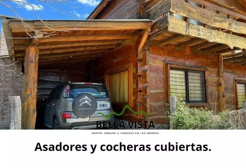 تختخواب و صبحانه Bella Vista Hostel En El Centro & Cabañas En La Montaña