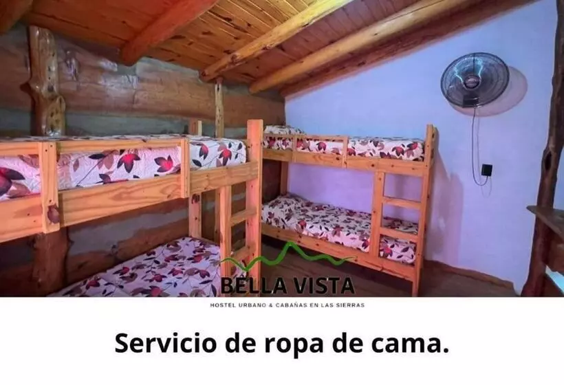 تختخواب و صبحانه Bella Vista Hostel En El Centro & Cabañas En La Montaña