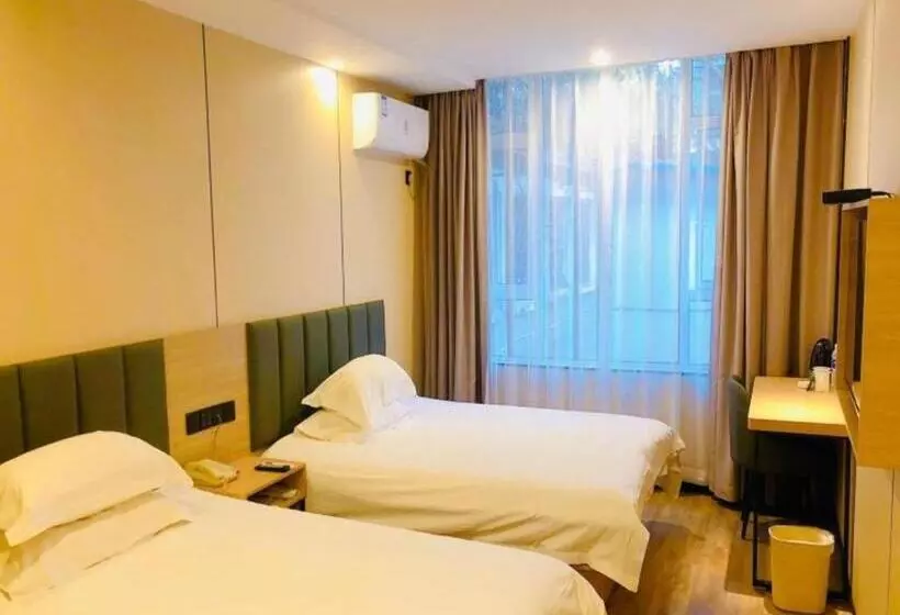 Hotell Greentree Inn Yangzhou Slender West Lake Wencheng Attic Express