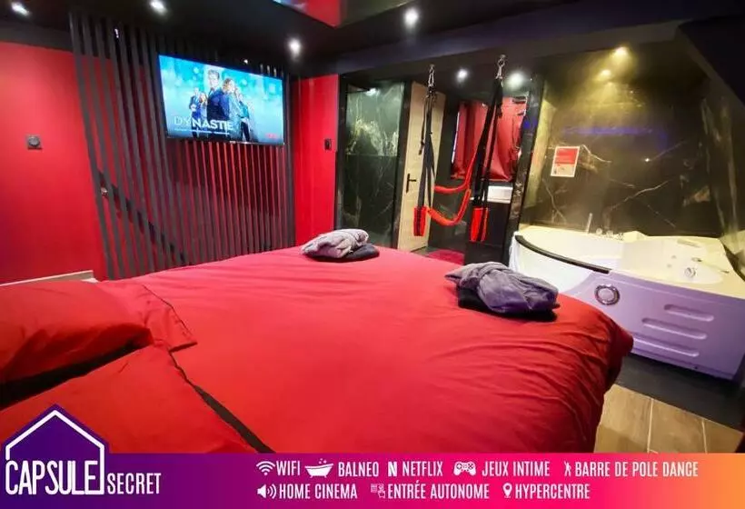 Capsule Secret   Jacuzzi   Netflix & Home Cinéma   Jeux De Couple   Barre De Pole Dance