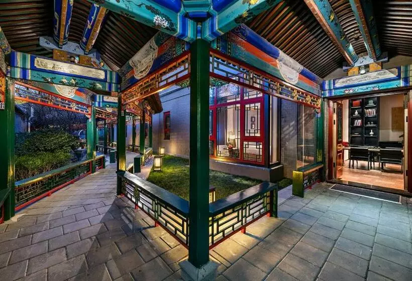 هتل Manxin Mansion Drum Tower Courtyard Beijing