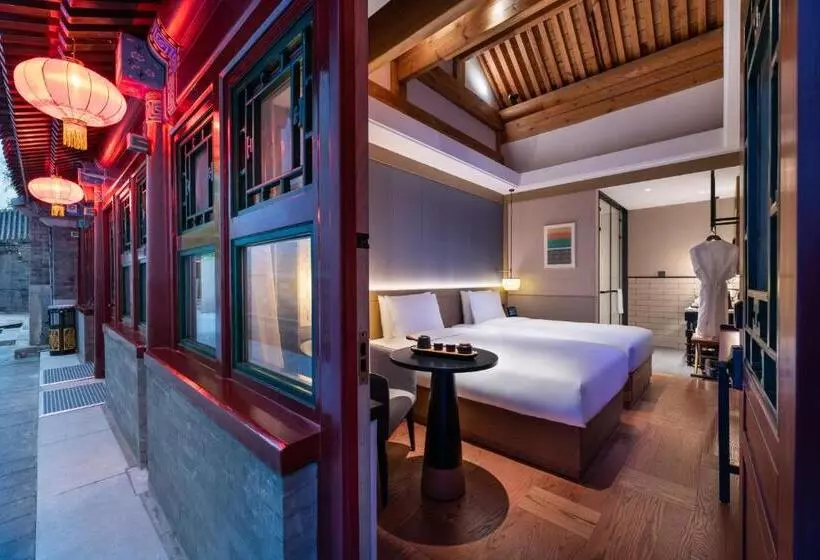 هتل Manxin Mansion Drum Tower Courtyard Beijing