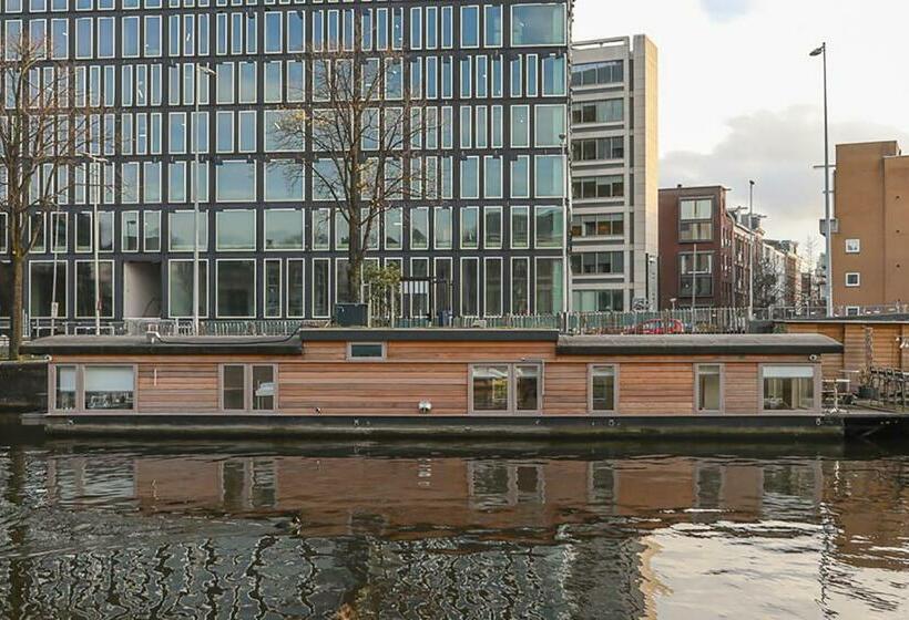 צימר Houseboat Next To Amstel