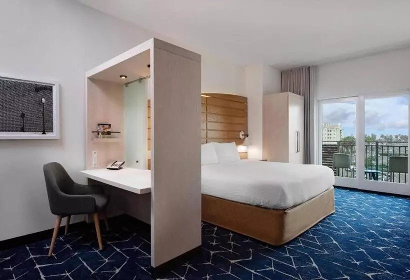 酒店 Springhill Suites By Marriott Oceanside Beach