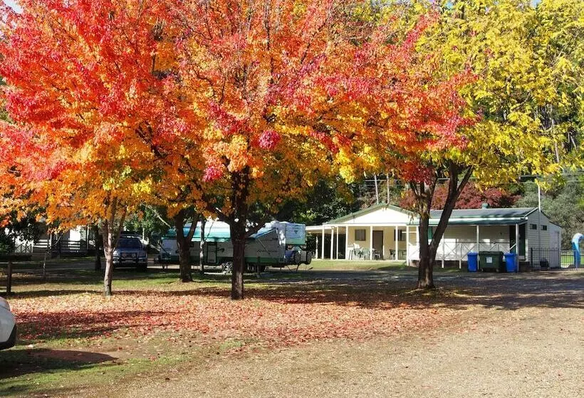 ホテル Porepunkah Pines Holiday Park