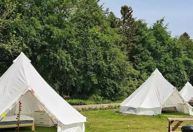 ホテル 4 Meter Bell Tent  Up To 4 Persons Glamping