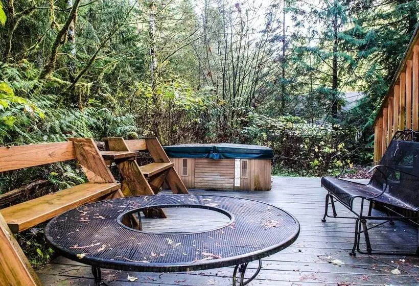 Snowline Cabin #34   Great English Tudor Style Home With Hot Tub! Now With Wifi!