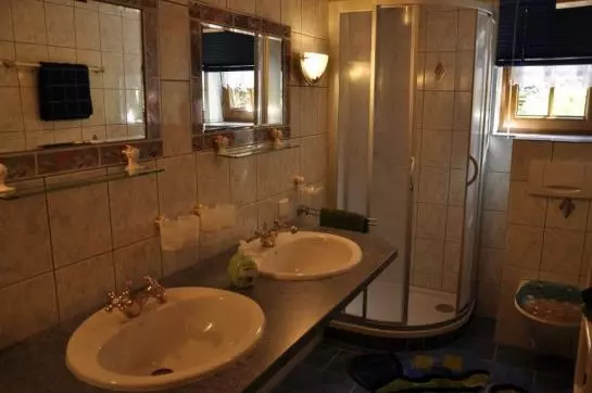ホテル Ferienwohnung Lederle