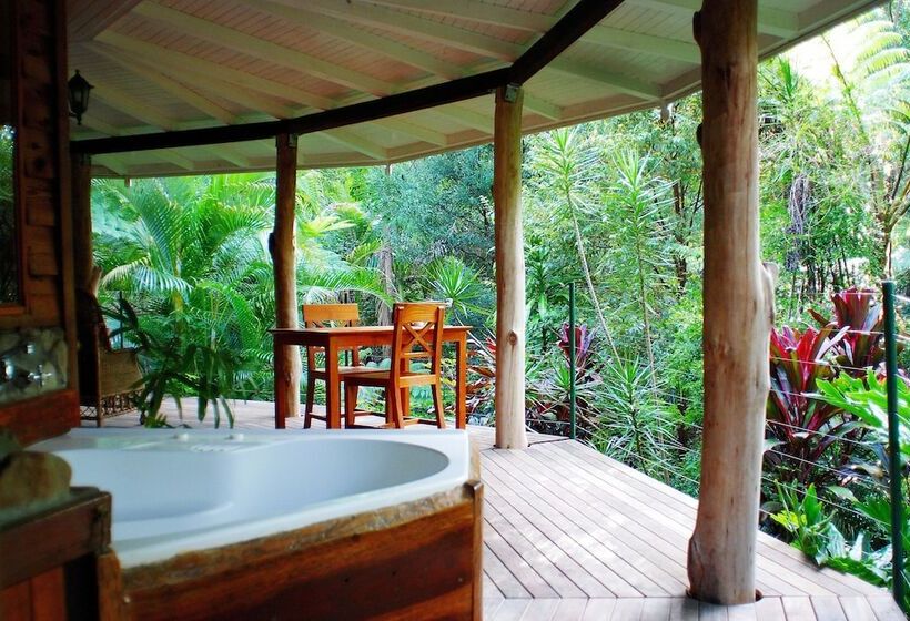 Отель Wollumbin Palms Rainforest Retreat