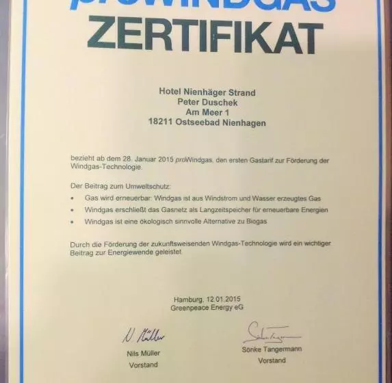 酒店 Nienhäger Strand