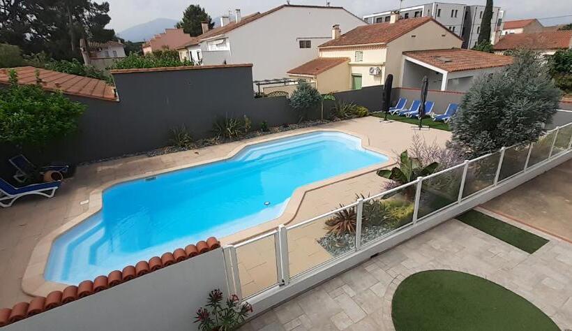 پانسیون La Cigale Argeles Studio La Massane