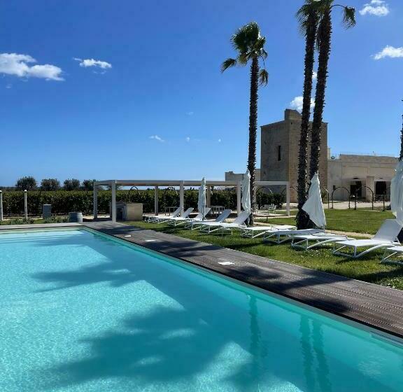 אתר נופש Masseria Torleanzi Wine Relais