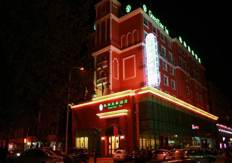 בית מלון כפרי Greentree Inn Luoyang Peony Square Business