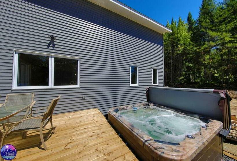 Chalet 3m Spa Accès Lac Fidèle