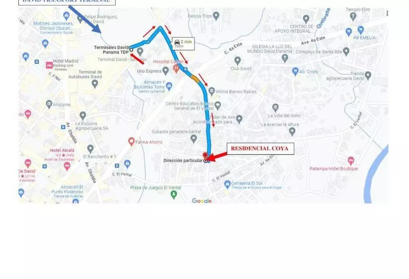 ペンション Residencial Coya