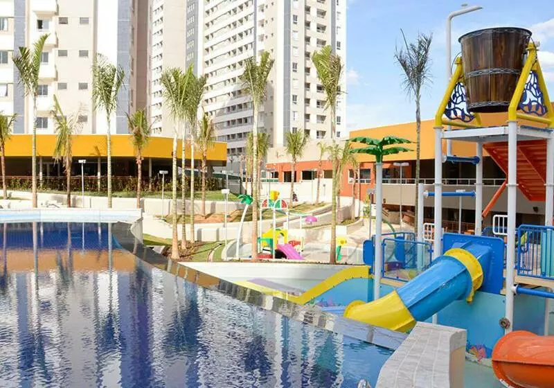 ホテル Solar Das águas Park Resort   Próximo Ao Thermas Dos Laranjais
