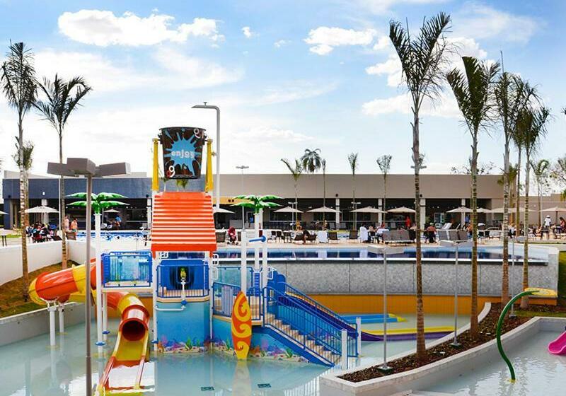 ホテル Solar Das águas Park Resort Próximo Ao Thermas Dos Laranjais