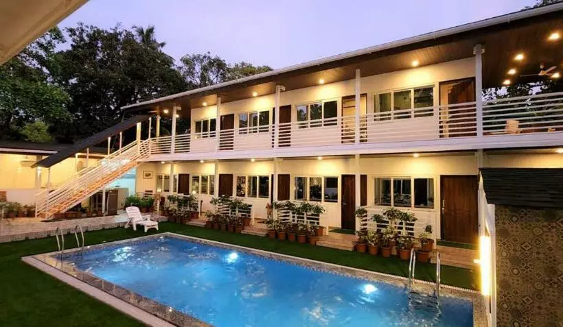 استراحتگاه Whiteflower Cottages Vagator