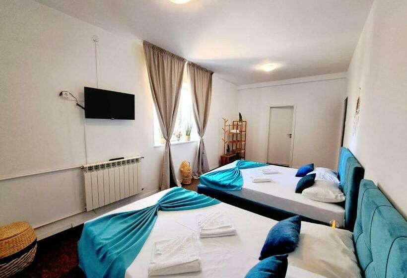 호텔 Argeș With Private Courtyard And Garden