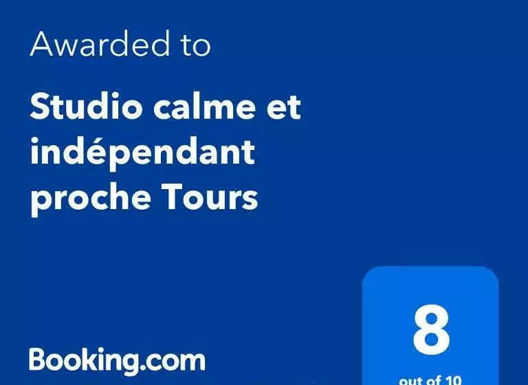 Studio Calme Et Indépendant Proche Tours