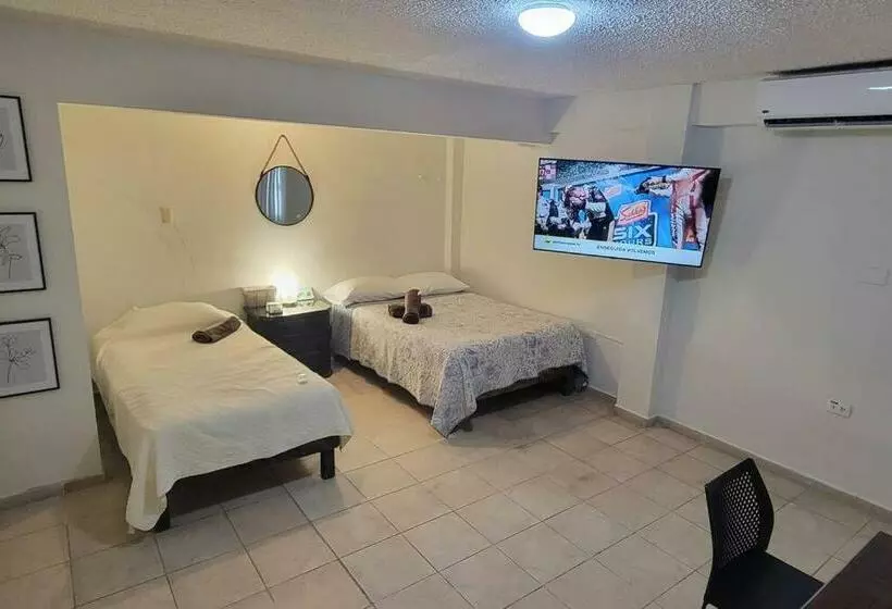 Departamento  Comodo Centrico Tv Ac Wifi Cocina Parking