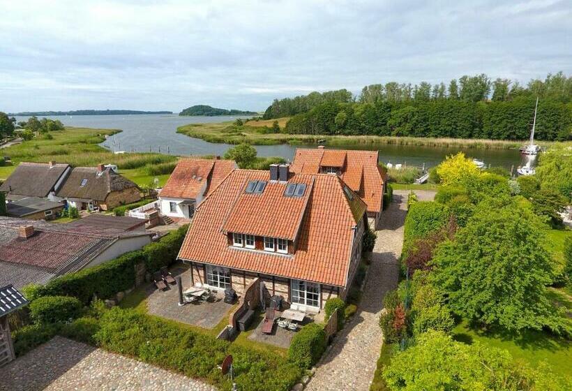 Fachwerkhäuser Seedorf Haushälfte Lena Victoria Mit Kamin