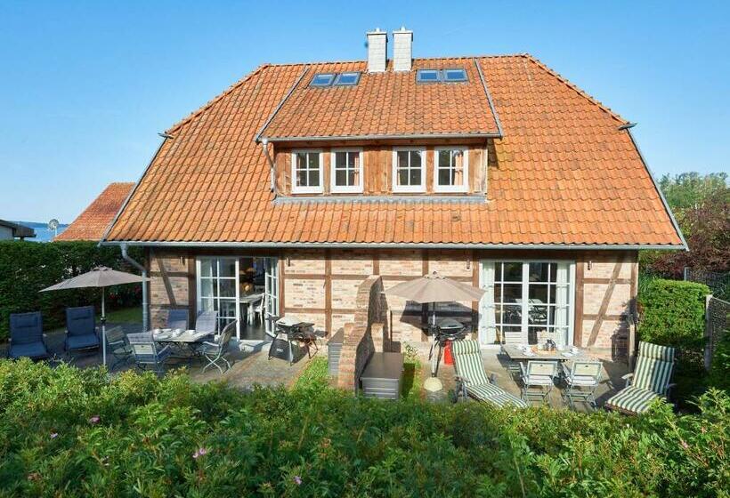 Fachwerkhäuser Seedorf Haushälfte Lena Victoria Mit Kamin