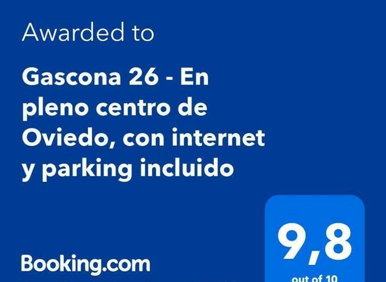 Gascona 26 Pleno Centro, Muy Tranquilo, Parking Gratis En Mismo Edificio, Ascensor, Wifi
