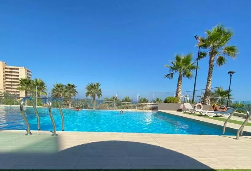 Beachfront White Luxurious Apartment