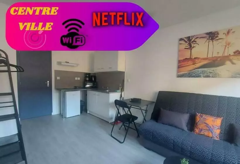 Super Studio Tout équipé Wifi 2pers