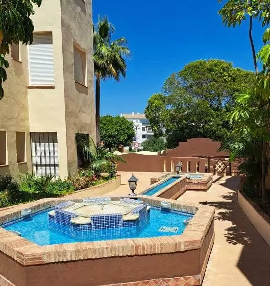 110   Superb Andalusian Style 2 Bed Golf Apartment Overlooking Miraflores Golf