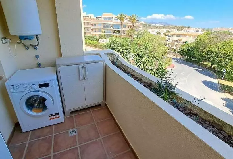 110   Superb Andalusian Style 2 Bed Golf Apartment Overlooking Miraflores Golf