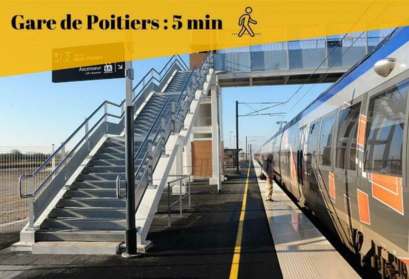 Le Cosy By Goodbnb Proche Gare 15min Futuroscope