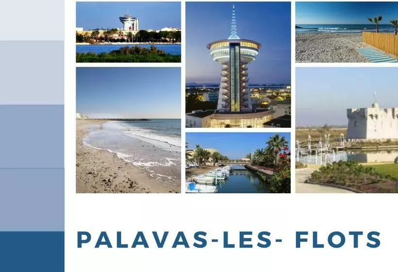 T3 Somptuosa 1 ère Ligne Vue Mer Palavas