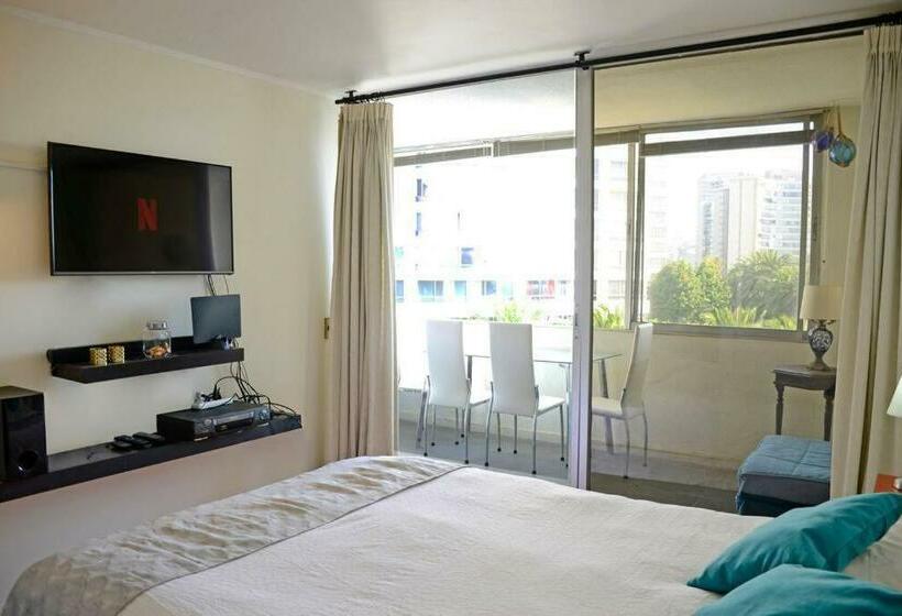 Depto Con Vista Al Mar En La Costanera De Viña